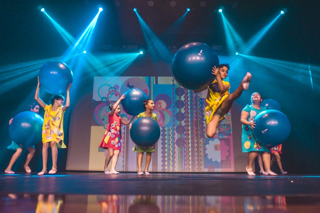 Coreografia em grupo